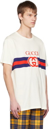 Gucci White Interlocking G T-Shirt