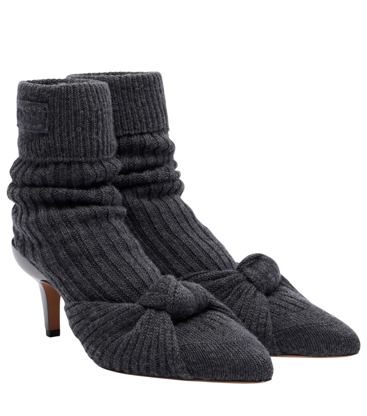Photo: Chloé Ribbed-knit sock boots