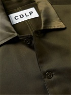 CDLP - Home Satin-Trimmed Lyocell-Twill Pyjama Set - Green