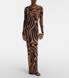 Pucci Marmo tulle maxi dress