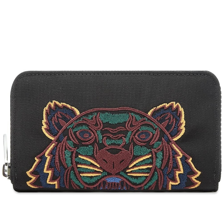 Photo: Kenzo Tiger Embroidered Zip Wallet