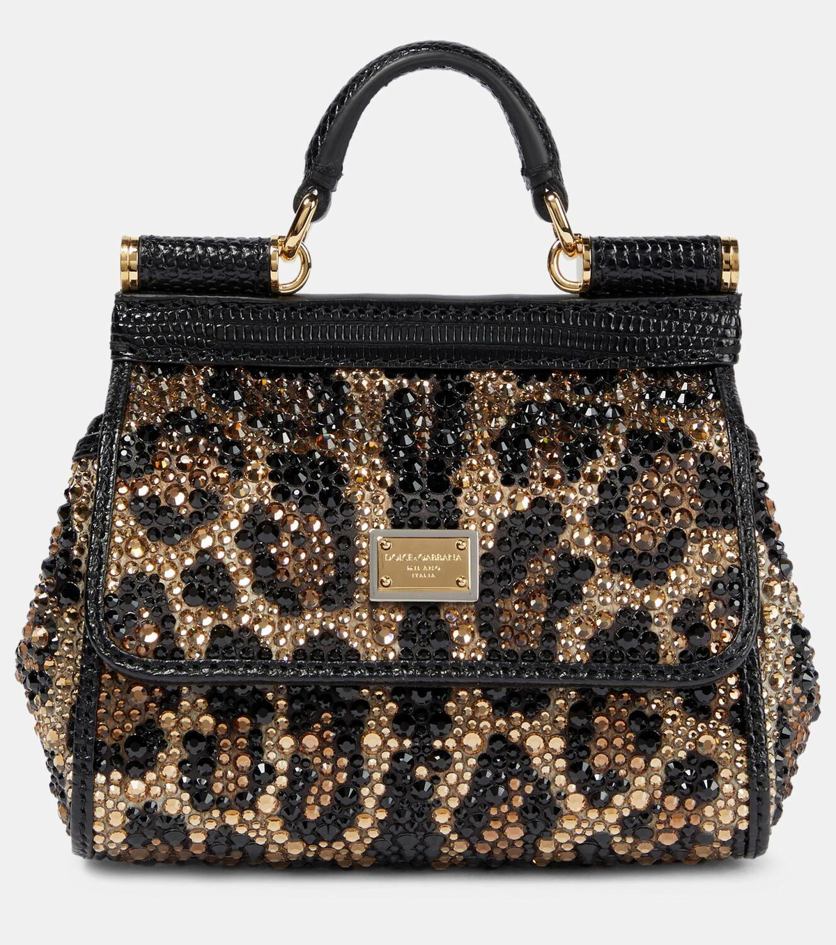 Dolce&Gabbana Sicily Medium embellished shoulder bag