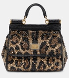 Dolce&Gabbana Sicily Medium embellished shoulder bag