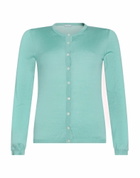 Malo Womens Cardigan in Turquoise