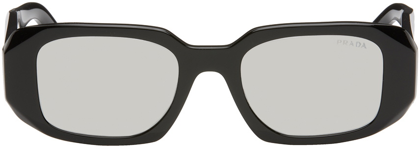 Prada Eyewear Black Symbole Sunglasses