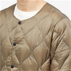 F/CE. Men's x Taion Packable Inner Down Jacket in Sage Green