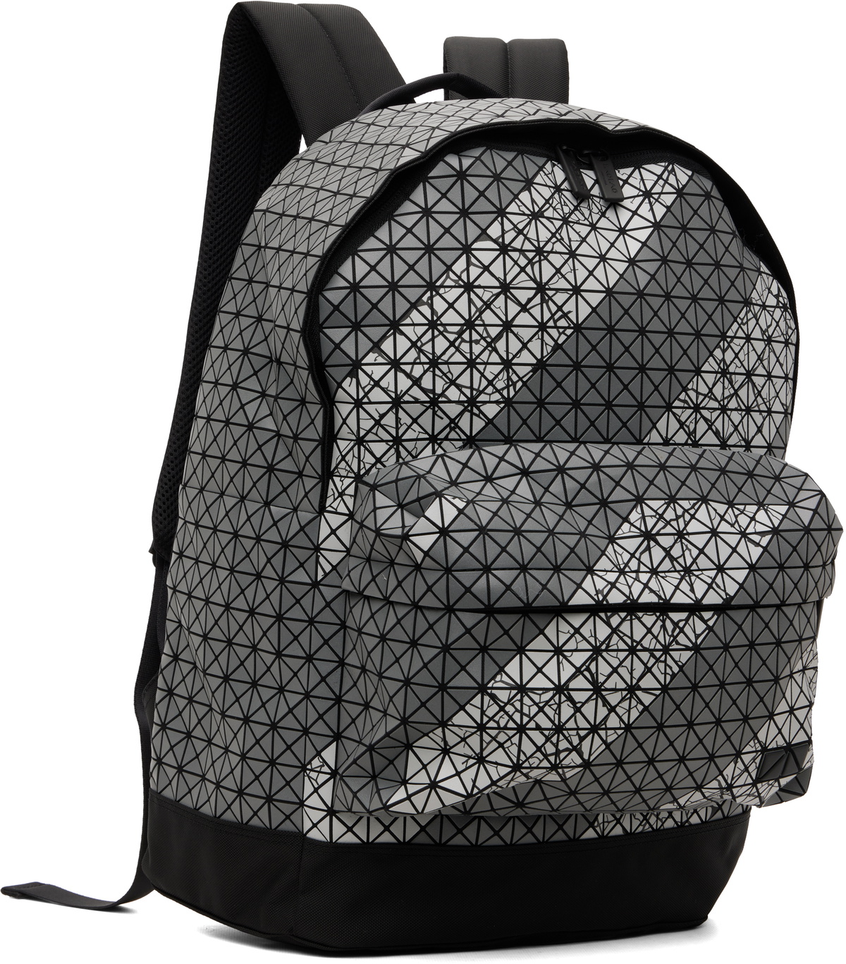BAO BAO ISSEY MIYAKE Gray Dayback Autobahn Backpack