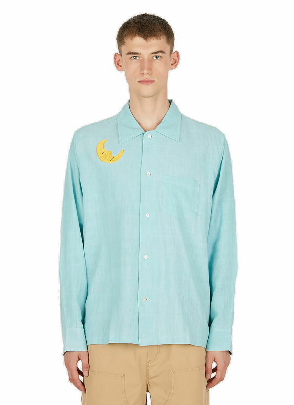 Photo: Boticelli Sunflower Shirt in Light Blue