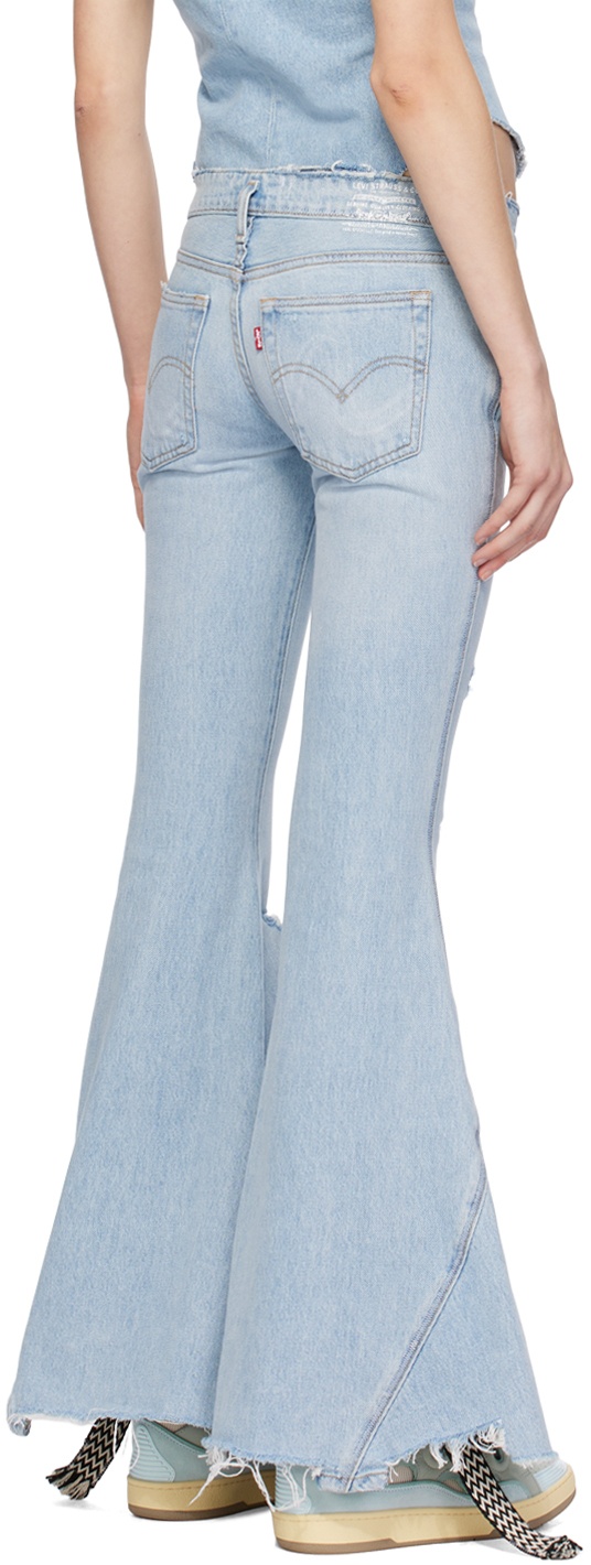 Levi's® X Erl Women's Low Rise Flare Jeans - Light Wash