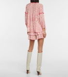 Poupette St Barth Clara floral blouse