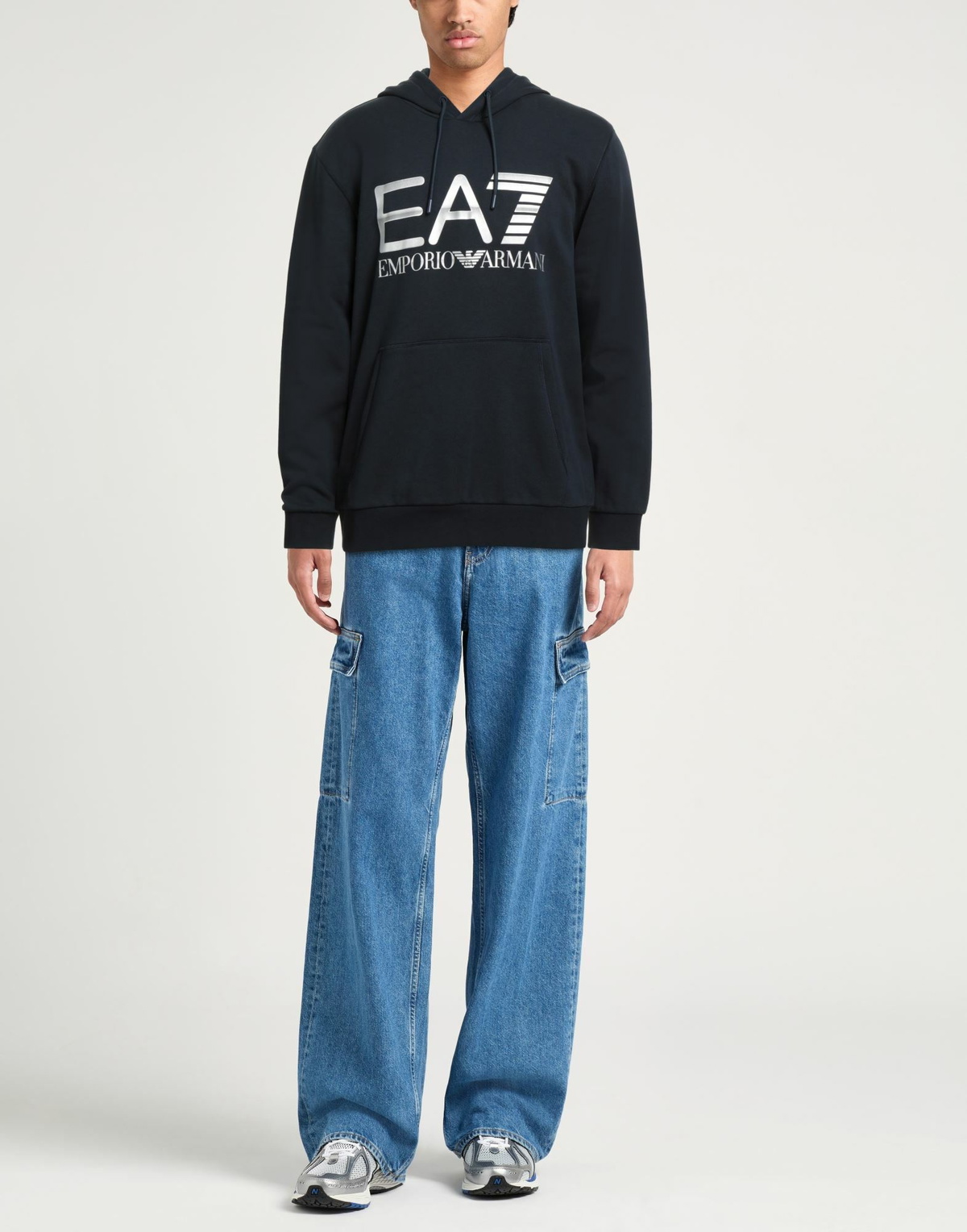 Ea7 Mens Sweatshirt in Navy