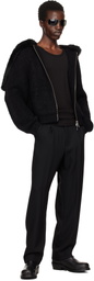 Moose Knuckles Black CJ Split Hoodie