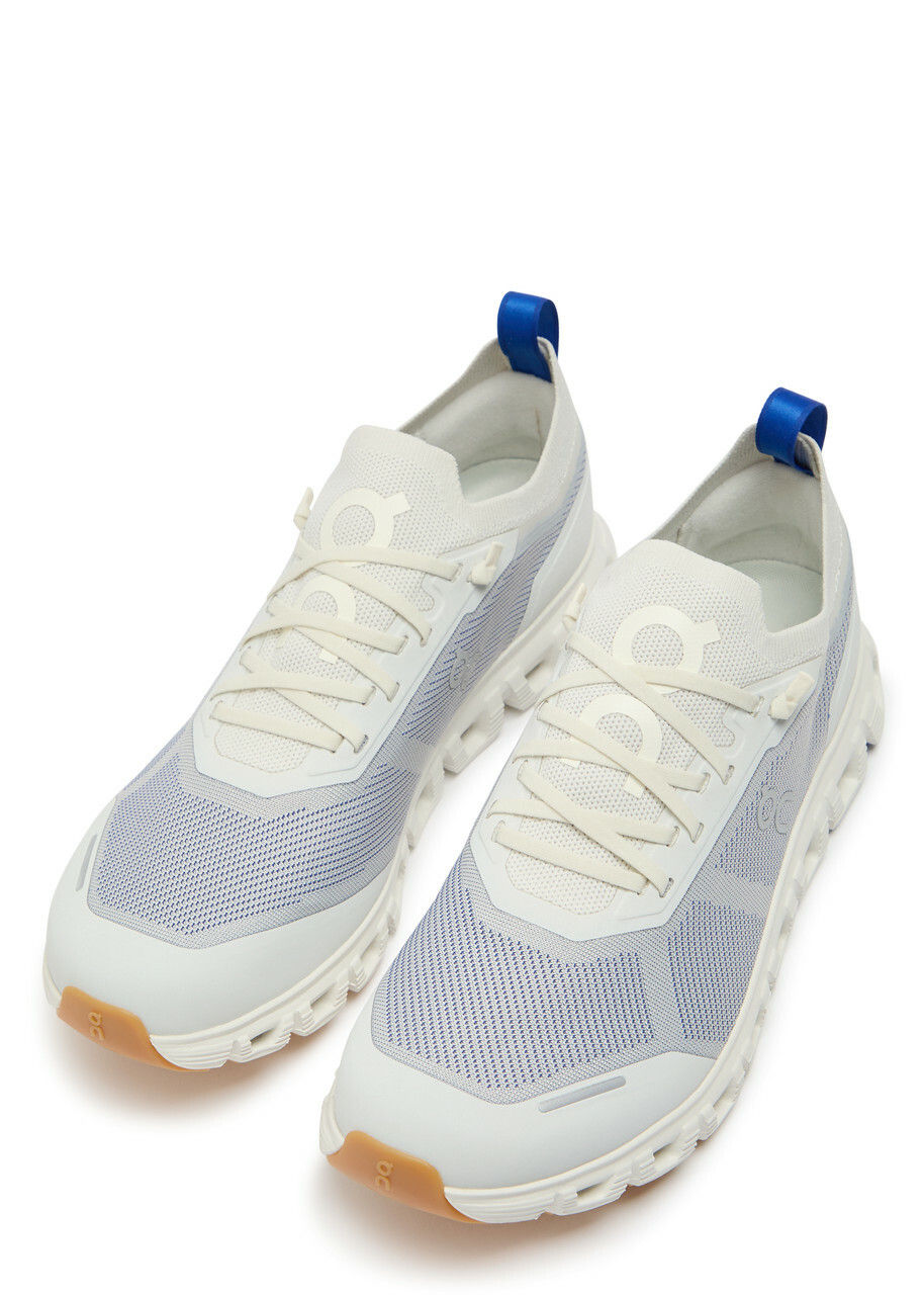 ON Cloud 6 Versa Jacquard Mesh-knit Sneakers Indigo