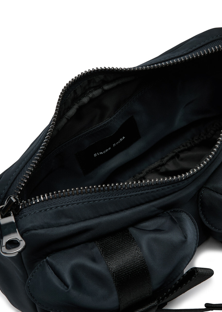 Simone Rocha Utility Bow Shell Shoulder bag - Navy - One Size