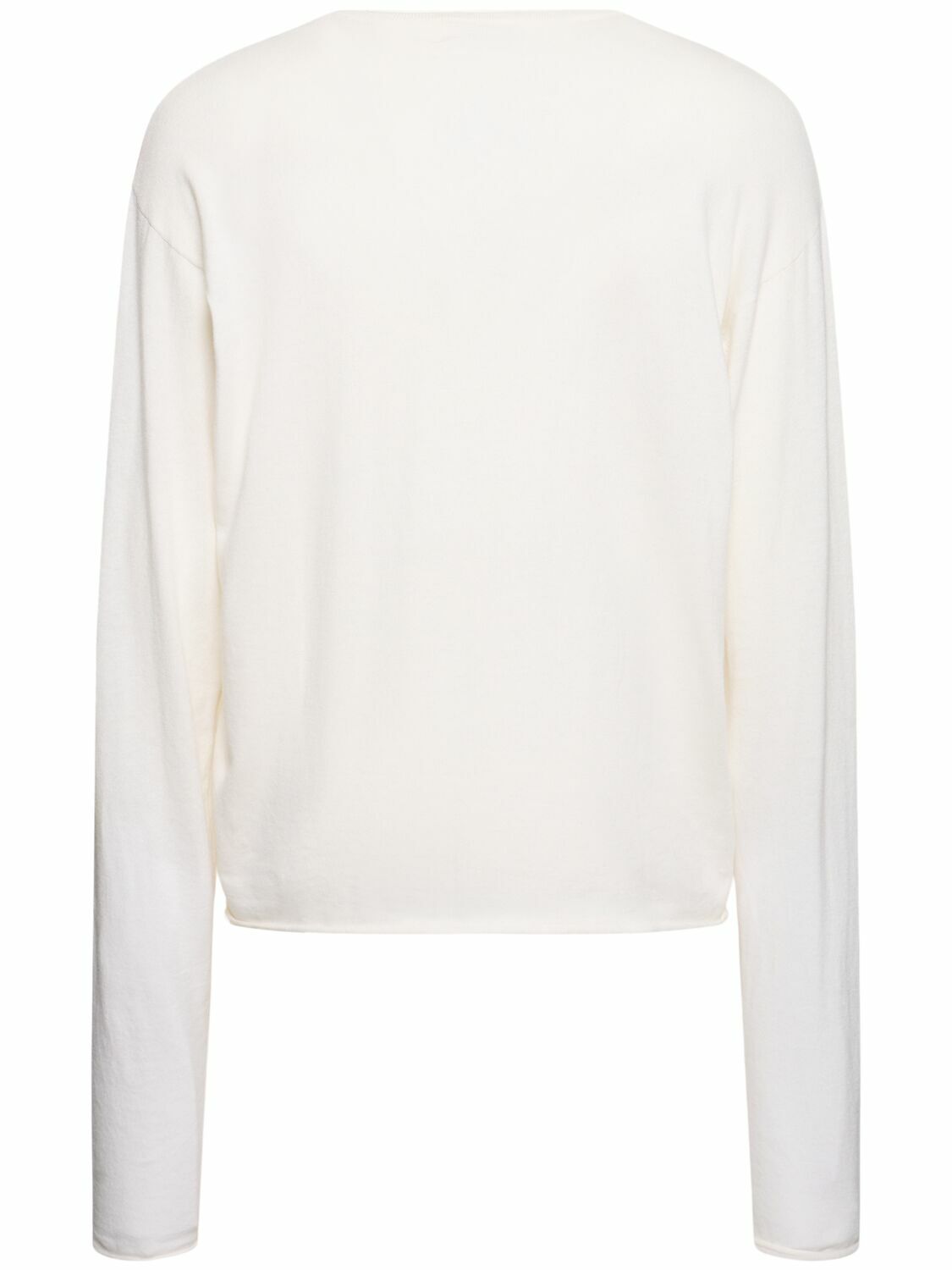 EXTREME CASHMERE N347 Aries Cotton & Cashmere L/s T-shirt