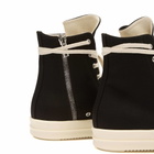 Rick Owens DRKSHDW Women's Denim Sneakers in Black/Milk
