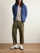 Aspesi - Padded Wool-Jersey Hooded Jacket - Blue