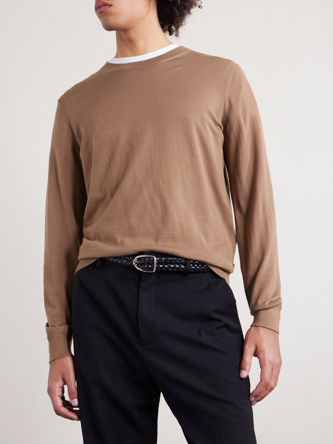 TOM FORD - Wool Sweater - Brown TOM FORD