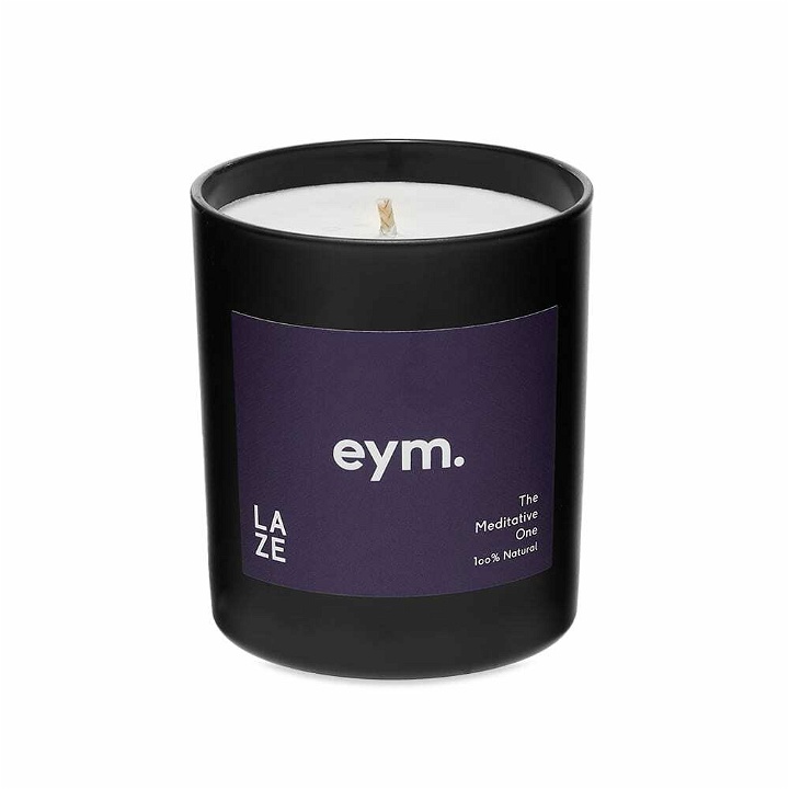 Photo: Eym Naturals Laze Candle - The Meditative One in 220g