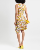 Ermanno Scervino Womens Midi dress in Yellow