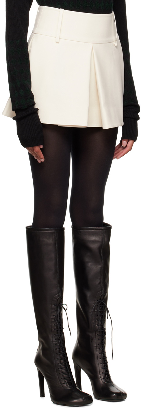 Maximilian Davis Off-White Madeline Miniskirt