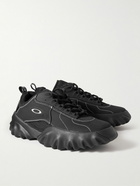 Oakley Factory - Chopsaw Suede and Mesh Sneakers - Black