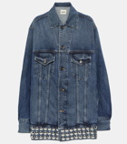 Khaite Studded denim jacket