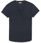 Orlebar Brown - OB-V Slim-Fit Cotton-Jersey T-Shirt - Men - Navy