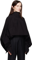 ABRA Black Cercle Blouse