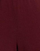 Roberto Collina Womens Pants Burgundy