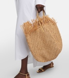 Oscar de la Renta Square Medium crochet tote bag