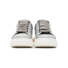 Alexander McQueen Grey Exaggerated-Sole Sneakers