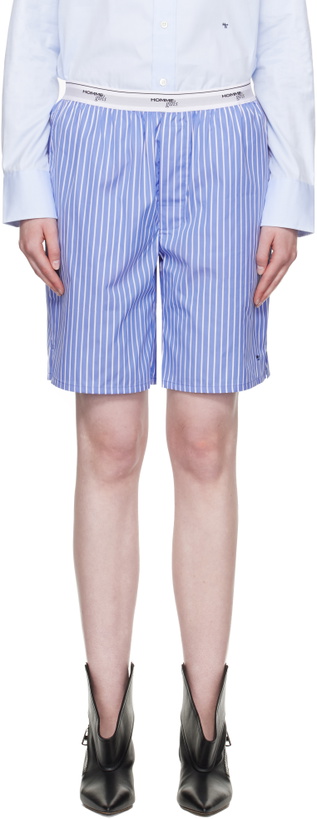 Photo: HommeGirls Blue Basketball Shorts