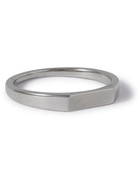 Miansai - Thin Geo Sterling Silver Ring - Silver