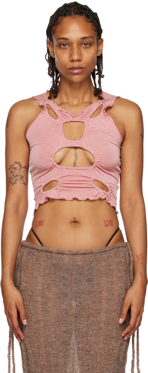 TYRELL SSENSE Exclusive Pink Tank Top