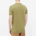 Calvin Klein Men's Institutional Logo T-Shirt in Faded Olive