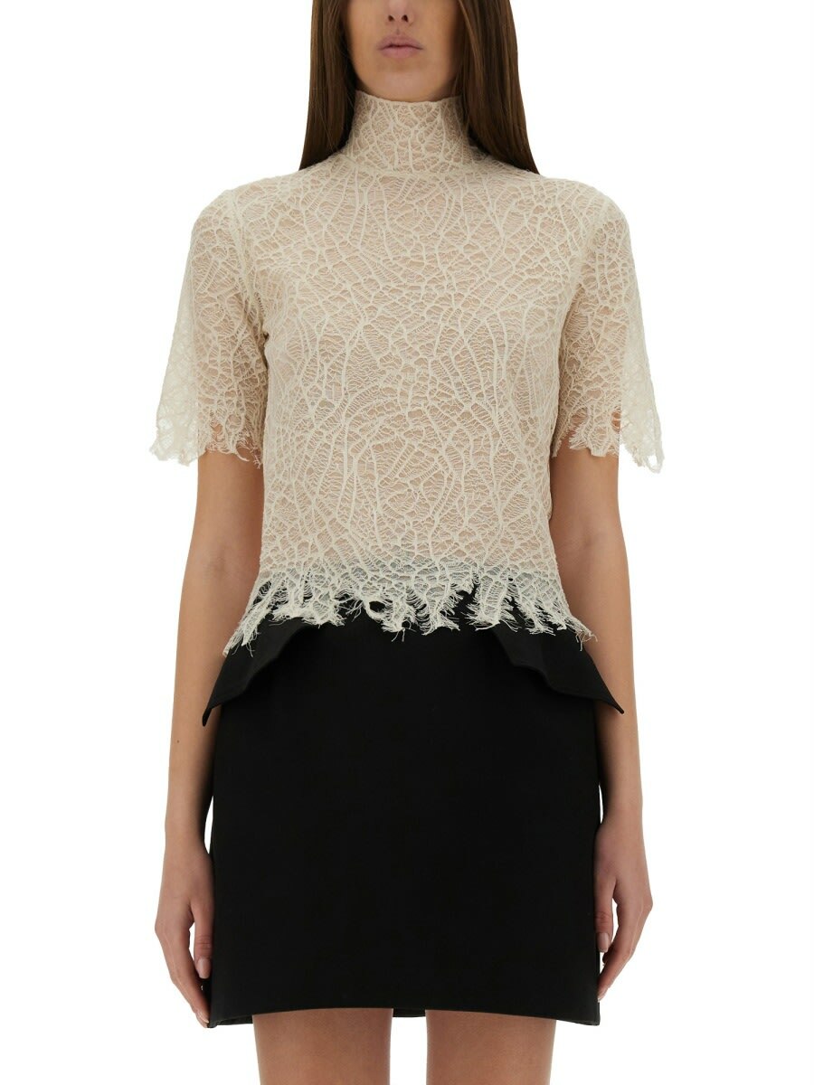 【関税&送料込】Alexander Mcqueen Spider Web Lace Miniskirt Alexander McQueen Spider Web Lace Miniskirt | italist
