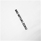 MKI Men's Embroidered Logo T-Shirt in White
