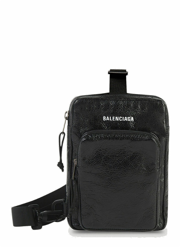 Photo: Balenciaga - Explorer Crossbody Bag in Black