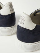 Brunello Cucinelli - Nubuck Sneakers - Blue