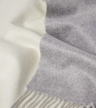 Prada Logo cashmere scarf