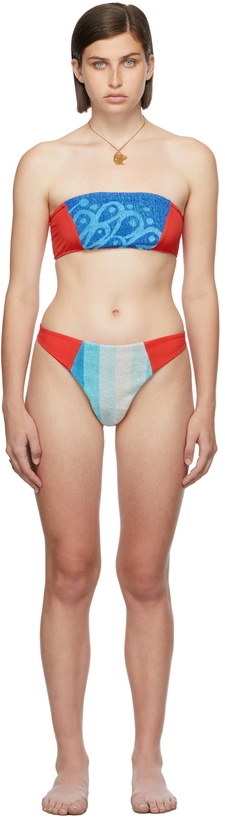 Photo: Rave Review SSENSE Exclusive Red Nova Neema Bikini