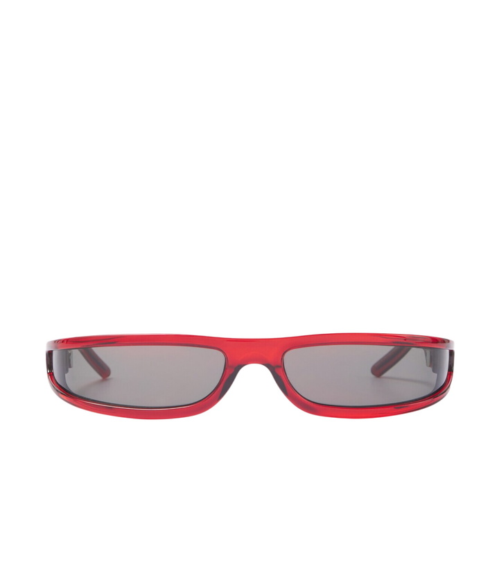 Photo: Rick Owens Fog rectangular sunglasses