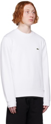Lacoste White Patch Sweatshirt
