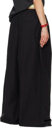 Acne Studios Black Relaxed Fit Lounge Pants