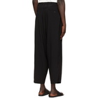 Yohji Yamamoto Black Taxide Trousers