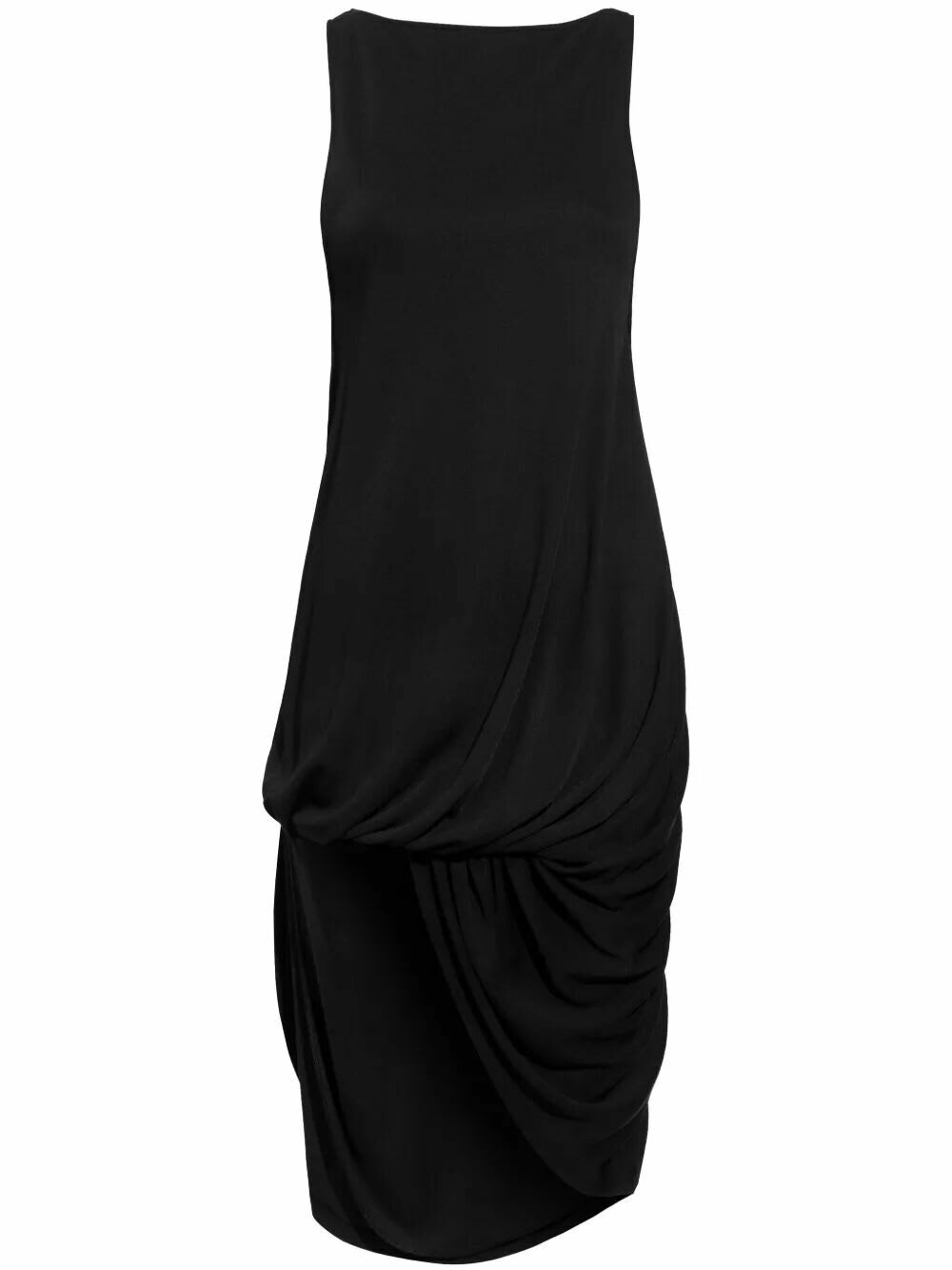 Jacquemus Ruched Slip Flared Dress Jacquemus