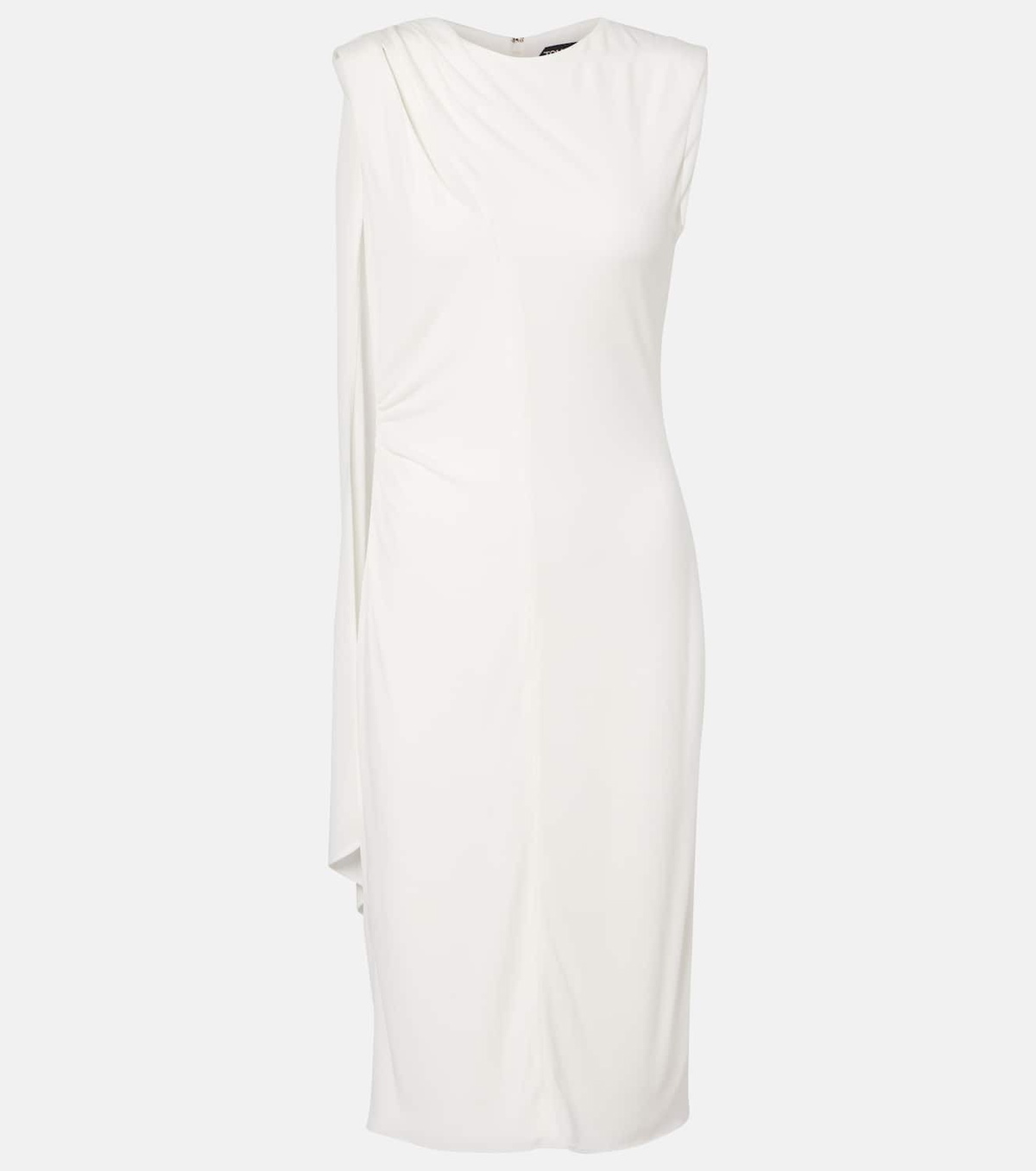 Tom Ford Cutout crepe jersey midi dress