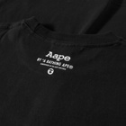 AAPE Men's Universe T-Shirt in Black