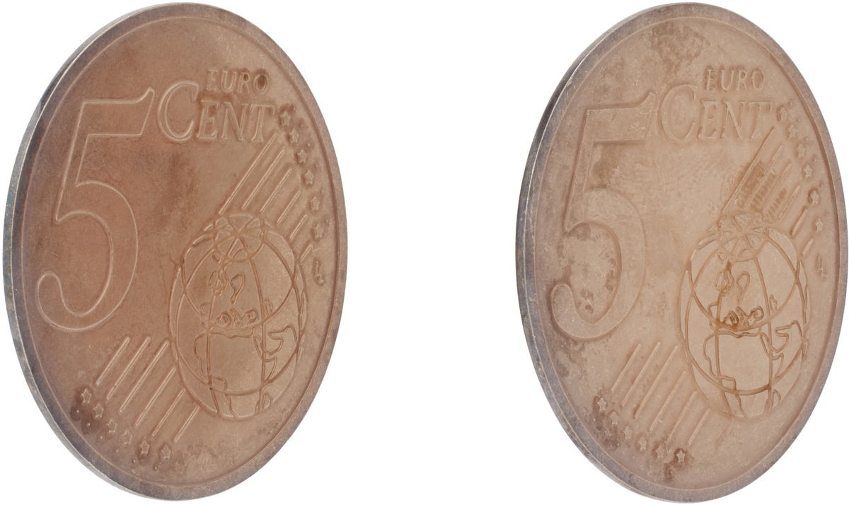 D'heygere Bronze Vaquera Edition Coin Earrings